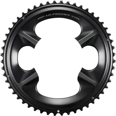 SHIMANO Kettenblatt ULTEGRA FC-R8100 52 Zähne - präziser Antrieb für Rennrad-Performance