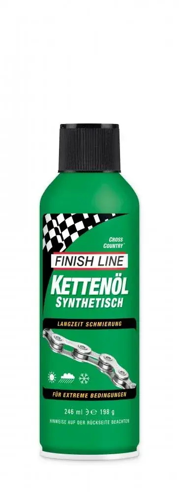 Finish Line Cross Country Kettenöl 246ml, synthetisch, extrem wasserabweisend, langanhaltende…
