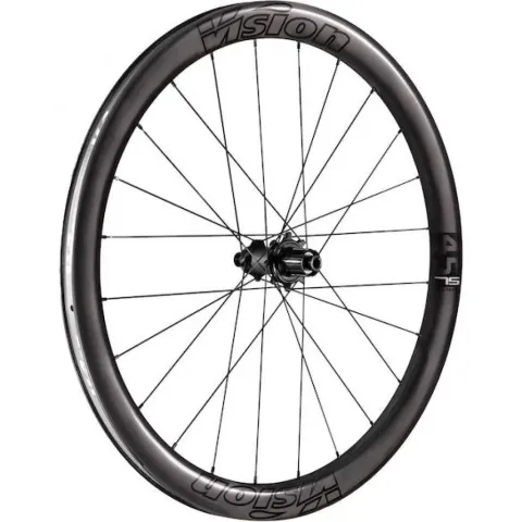 Vision Laufradsatz Metron 45 SL Disc 622x21x45 mm Schwarz - leichter Aero-Carbon-Laufradsatz