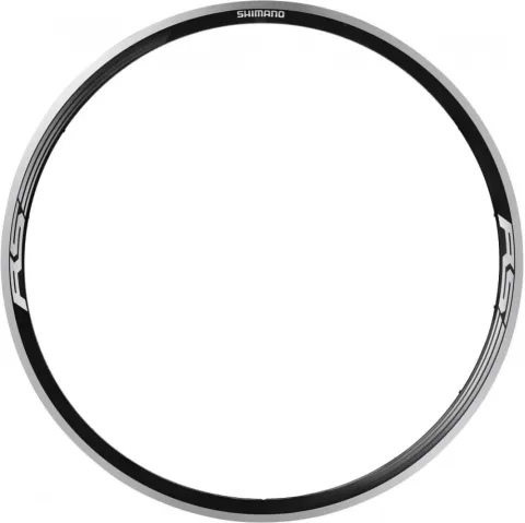 SHIMANO Felge WH-RS500 VR Tubeless - Rennrad-Vorderraßelge, 700C, Tubeless Ready, 460 g 16 Loch