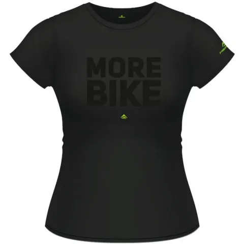 Merida T-Shirt Lady MORE BIKE Edition L Schwarz - komfortables Bike-Lifestyle-Shirt