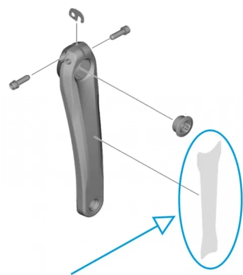SHIMANO Schutzfolie FC-M8100 - 160mm