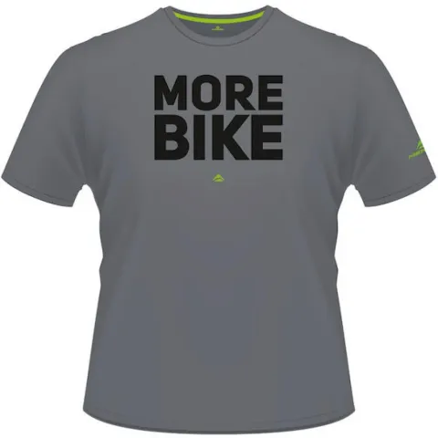 Merida T-Shirt MORE BIKE Edition Herren M Grau - komfortables Bike-Freizeitshirt