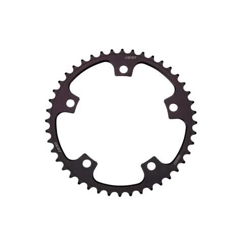 BBB Cycling BBB Kettenblatt RoadGear 44T/130mm new anthrazit - präzises Rennrad-Kettenblatt
