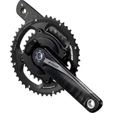 FSA Leistungsmesskurbel Powerbox Road Carbon Supercompact 172,5 mm Schwarz - effiziente…