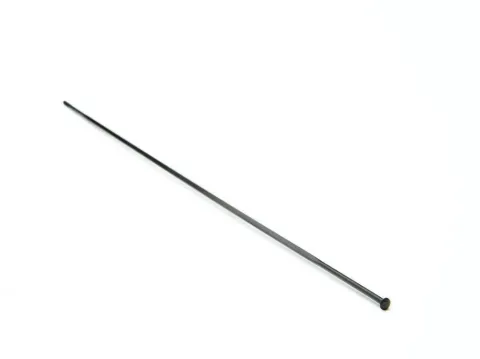 Race Face Turbine Speiche, bladed, 284mm, black - leichte Performance-Felgenspeiche