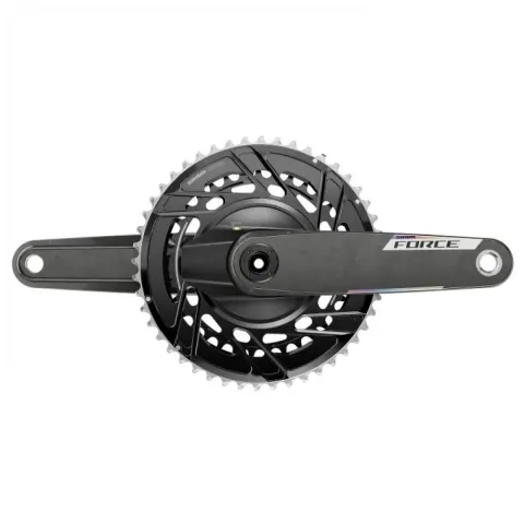 SRAM Kurbelgarnitur Quarq Force E1 165 mm 48-35T - Präziser AXS Powermeter für maximale Performance