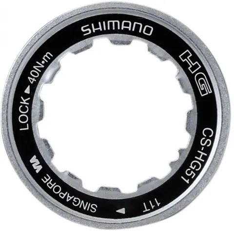 SHIMANO Verschlussring CS-HG51 - Lockring für Shimano HG-Kassetten, ca. 14 g