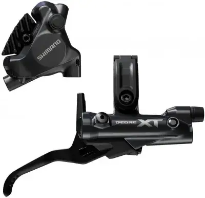 SHIMANO Scheibenbremse DEORE XT BL-M8200/BR-MT805 FlatMount - hydraulische Disc-Brake für Flat-Mount