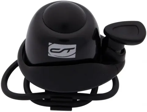 CONTEC Glocke Cup-a-Ding schwarz mit Universallenkerhalterung