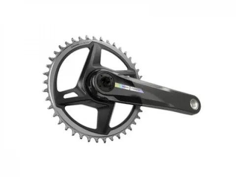 SRAM Force AXS Wide Kurbelgarnitur 1x12 175 mm 40T - steife Carbon-Performance für Gravel & Road