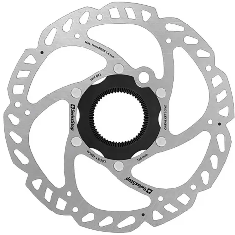 SwissStop Catalyst One Centerlock Disc Rotor 160 Rot - leistungsstarke & hitzebeständige…