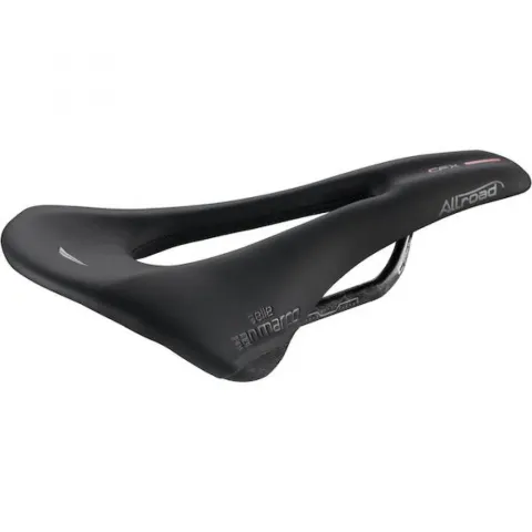 Selle San Marco Sattel Allroad Carbon FX 146 x 268 mm Schwarz - leichter Gravel-Performance-Sattel
