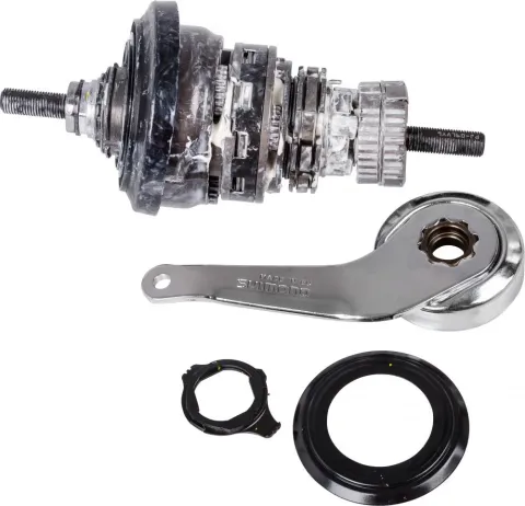 SHIMANO Getriebeeinheit für SG-C3001-7C 175,5 mm Achslänge Silber inkl. Bremsarm - 3001-7, 175,, 5…