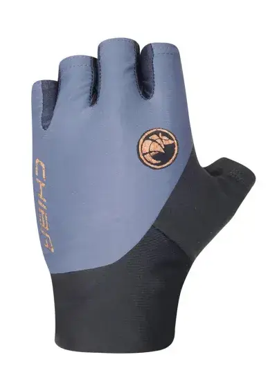 CHIBA BioXCell Eco Pro - Radhandschuhe S dunkelgrau, ergonomische Polsterung, atmungsaktiv