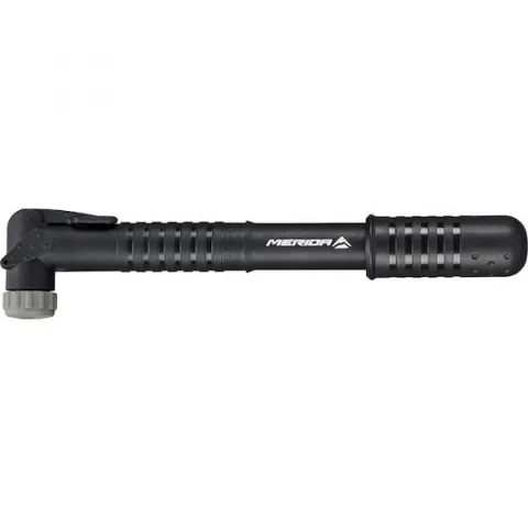 Merida Pumpe Mini BASIC 20 cm Schwarz - kompakte Teleskop-Mini-Pumpe