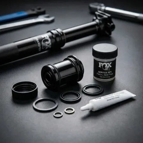 FOX Service Set: Piston, Seat Post, 150 mm Drop - zuverlässige Wartung für Transfer Stützen