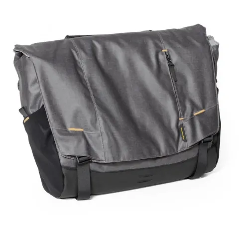 Burley Gepäcktasche Transit Messenger Bag 12 L Grau - ideale Tasche für den TRAVOY