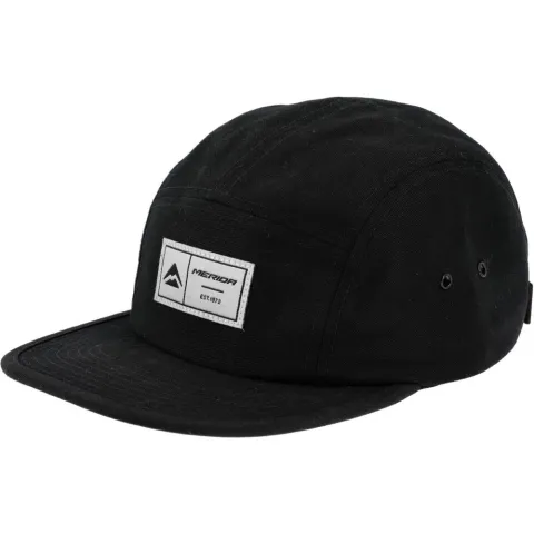 Merida Kappe MERIDA HERITAGE 5-Panel Onesize Schwarz - stylische Freizeit-Cap