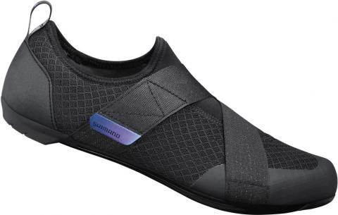 SHIMANO IC100 Fahrradschuhe - Indoor/Road SPD-SL/SPD, Größe 41, Schwarz