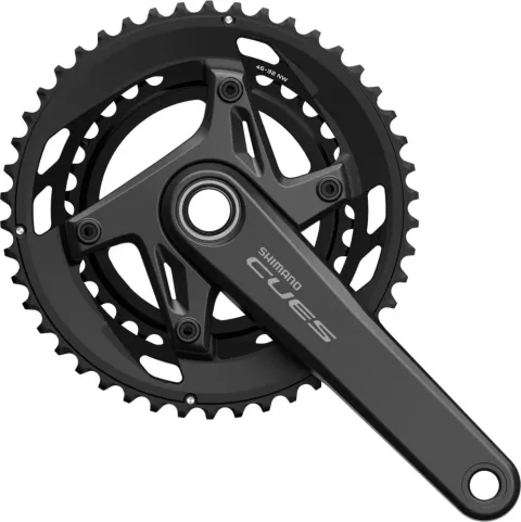 SHIMANO Kurbelgarnitur CUES FC-U6040-2 Hollowtech II - 6040-2, 2,, 170mm, 46x32, 10-fach