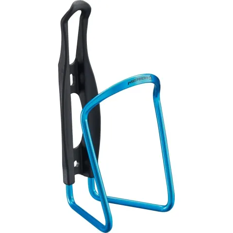 Merida Flaschenhalter Aluminium CLASSIC I Onesize Schwarz/blau - sicherer Halt für deine…