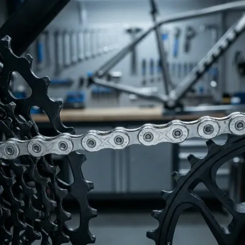 KMC X12 WAXED 12-fach Fahrradkette 126 Glieder - Gewachst für Präzision