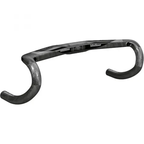 Vision Lenker Trimax Carbon Aero 31,8 x 420 mm Schwarz - aerodynamischer Carbon-Rennradlenker
