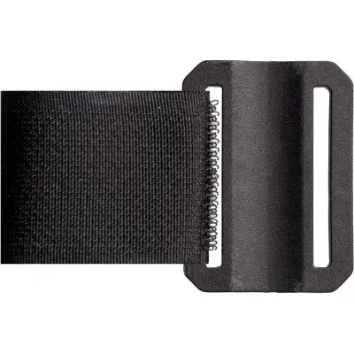 milKit Strap Clip mit Klettverschluss für Hassle'off Multitool Schwarz - sichere Zubehörbefestigung