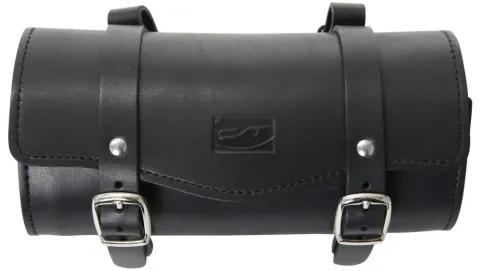 CONTEC Satteltasche Classic Exclusiv Leder schwarz