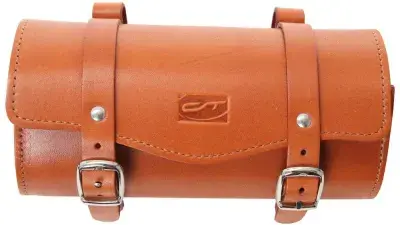 CONTEC Satteltasche Classic Exclusiv Leder honey