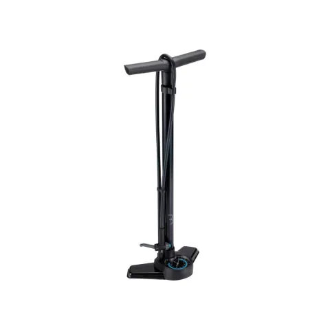 BBB Cycling BBB floorpump AirSmart schwarz One Size schwarz - leistungsstarke Standpumpe für alle…