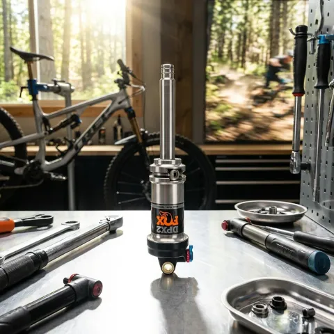 FOX Shaft Outer Damper Shaft DPX2 210x55 Dual Travel - präzise Dämpfungsperformance