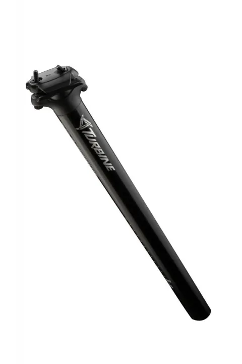 Race Face Turbine Sattelstütze 27,2 x 400 mm schwarz - leichte Performance für XC & Marathon