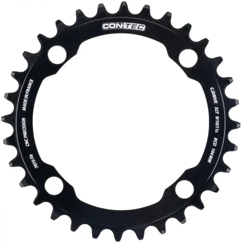 CONTEC Kettenblatt "C.Drive B"n4-Arm, 104mm Lochkreis, 9-/10-/11-fach, 3/32", Narrow-Wide (NW)…
