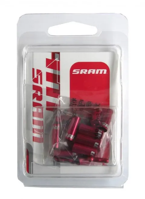 SRAM Kabelenden Kit rot - saubere Zugführung und zuverlässiger Schutz