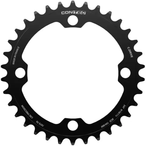 CONTEC Kettenblatt "C.Drive B"n4-Arm, 104mm Lochkreis, 9-/10-/11-fach, 3/32", Narrow-Wide (NW)…