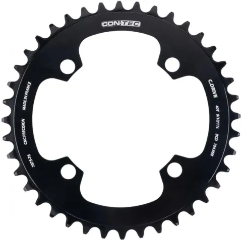CONTEC Kettenblatt "C.Drive B"n4-Arm, 104mm Lochkreis, 9-/10-/11-fach, 3/32", Narrow-Wide (NW)…