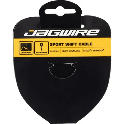 Jagwire Schaltzug Sport Edelstahl geschliffen 1,1 x 4445 mm Silber - präzise, langlebige…