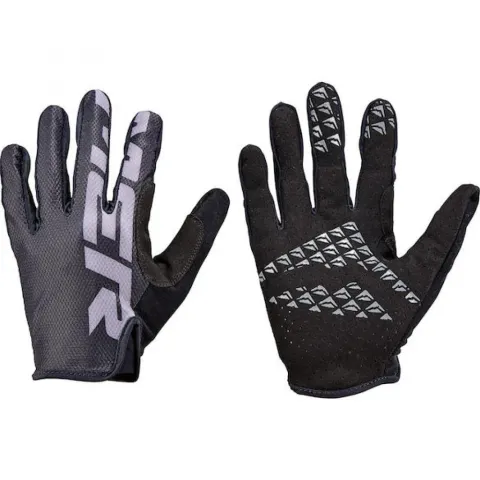 Merida Handschuhe TRAIL schwarz/grau M Schwarz/grau - atmungsaktiver Grip für Trail und Tour