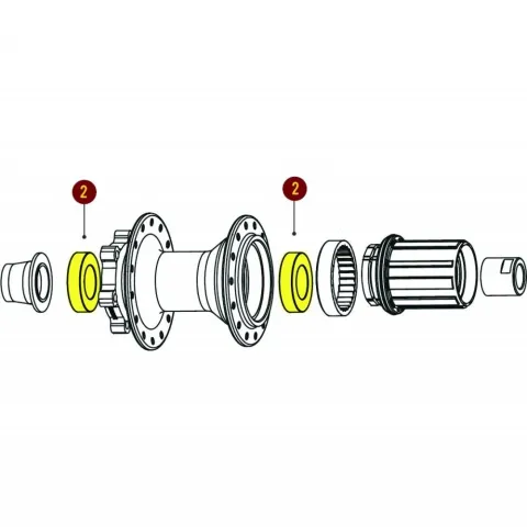 SUNringle Kugellager für SRC, SRX und SRC Comp 6903 - präziser Lauf für moderne Ausführung