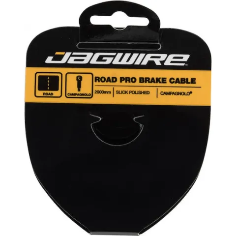 Jagwire Bremszug Road Pro Pro-Slick polished 1.5 x 2000 mm Silber - extrem leichtgängige…