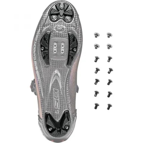 Sidi Sohle SRS Carbon-Ground für Drako1+2/Tiger/Jarin 41-44.5 Schwarz - leichter Ersatz mit Top-Grip