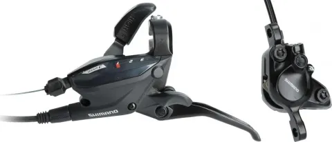 SHIMANO Scheibenbremse EF505/MT200 VR - hydraulisch, vormontiert, 606 g