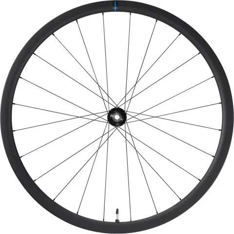 SHIMANO Vorderrad WH-RS710 C32 TL Laufrad - für Rennrad-Scheibenbremsen 28" 24 Loch Center-Lock…