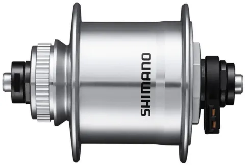 SHIMANO Nabendynamo DH-UR700-3D 6V/3W 36L Center-Lock - 700-3, Silber 36 Loch