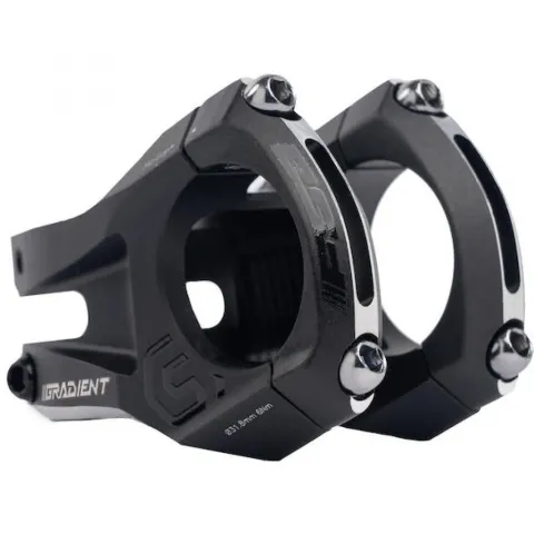 FSA Vorbau Gradient 31,8 +6° 31,8 x 50 mm Schwarz - präziser MTB-Kontrollvorbau