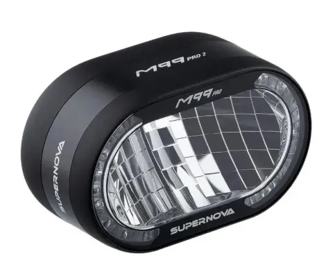 Supernova M99 Mini Pro OEM E-Bike Scheinwerfer 25 km/h - 1500 Lumen Fernlicht - 700 Lumen…
