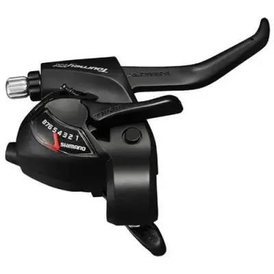 SHIMANO Schalt Bremshebel ST-TX800 8 fach rechts Schwarz 2 Finger Schalt Bremshebel Kombination