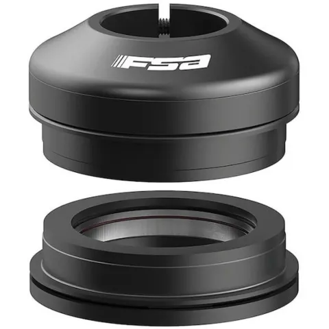FSA Steuersatz NO.94 HBS Schwarz 1 1/8 - 1.5" - präzise Lenkperformance für tapered Gabeln